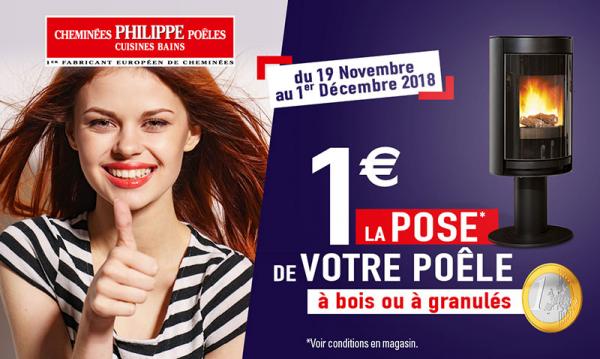 OPÉRATION SPÉCIALE: 1€ LA POSE DE VOTRE POÊLE À BOIS OU À GRANULÉS!