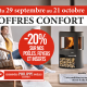 -20% sur nos poêles, foyers et inserts !