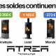 Découverte des produits en soldes