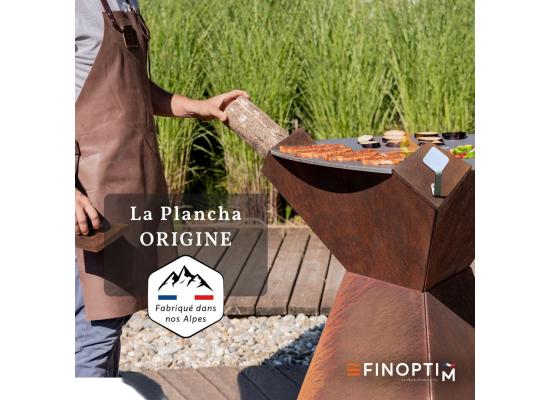 Plancha origine finoptim – cuisine extérieure au feu de bois | atrea