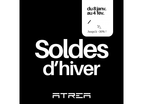 Les soldes d'hiver sont arrivés chez atrea